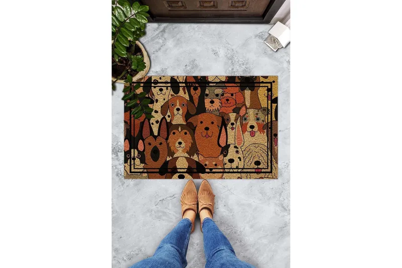 Chilai Dörrmatta 45x70 cm - PVC/Multifärgad - Textilier & mattor - Mattor - Utomhusmattor - Dörrmattor & entrémattor