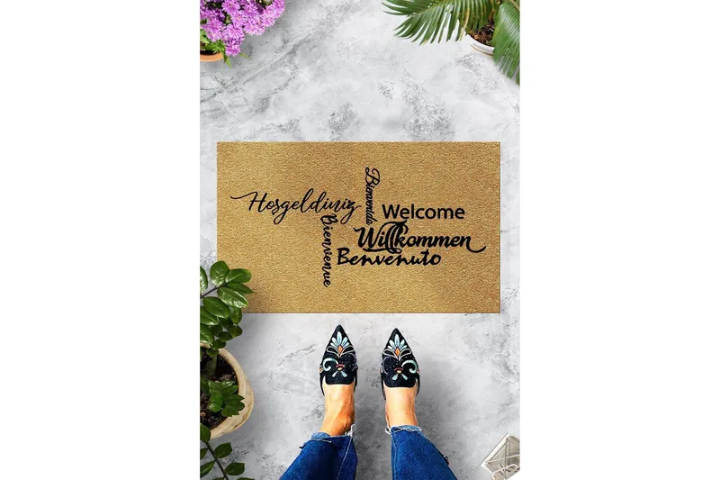 Chilai Dörrmatta 45x70 cm - PVC/Multifärgad - Textilier & mattor - Mattor - Utomhusmattor - Dörrmattor & entrémattor