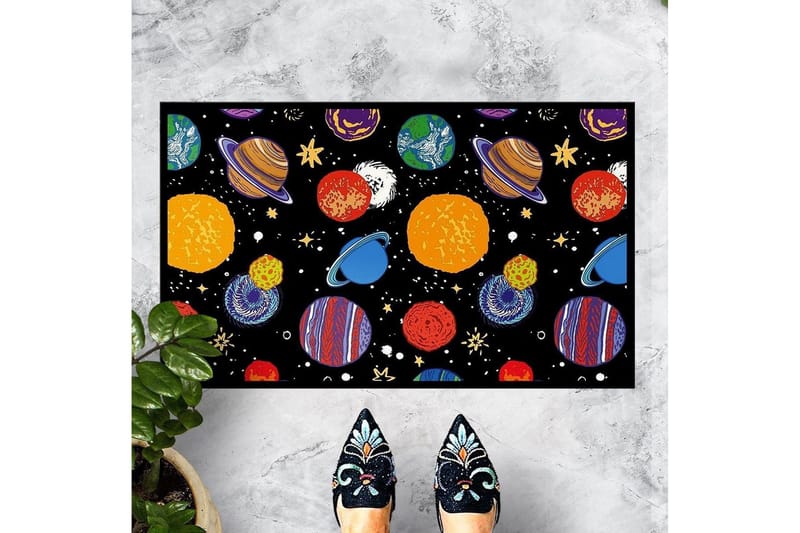 Chilai Dörrmatta 45x70 cm, PVC/Multifärgad