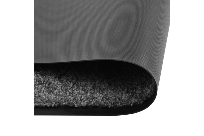 Dörrmatta antracit tvättbar 60x180 cm - Grå - Textilier & mattor - Mattor - Utomhusmattor - Dörrmattor & entrémattor