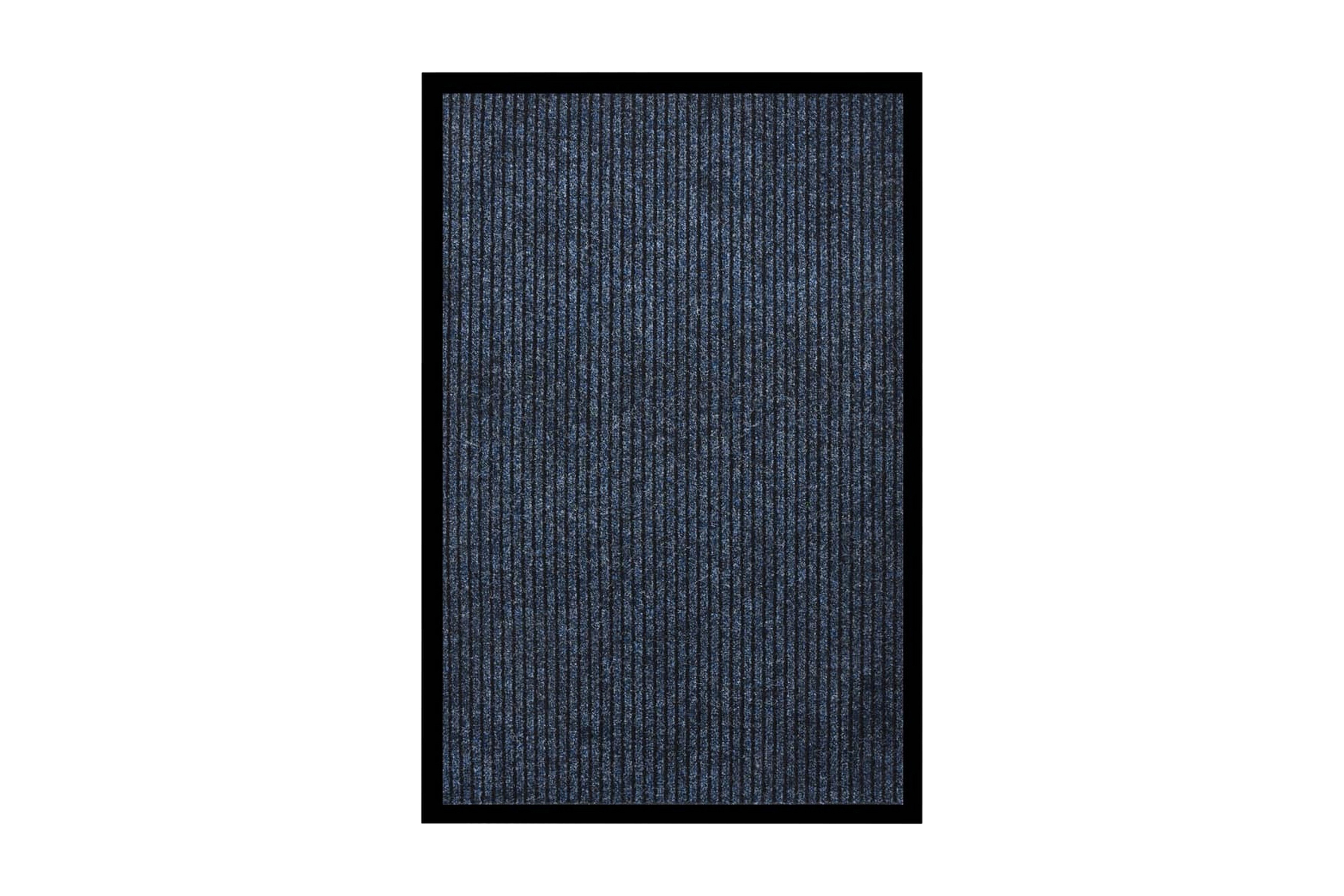 Be Basic Dörrmatta blårandig 80×120 cm – Blå
