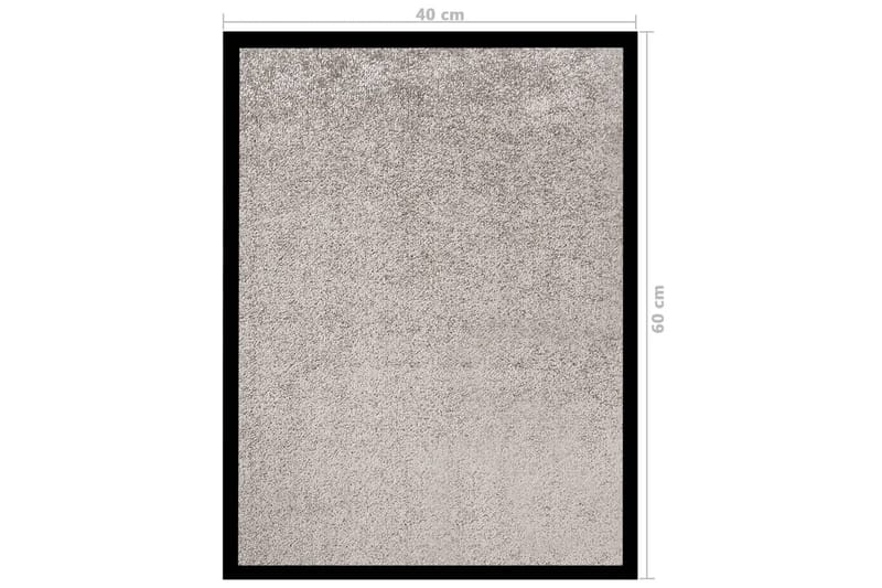 Dörrmatta grå 40x60 cm - Grå - Textilier & mattor - Mattor - Utomhusmattor - Dörrmattor & entrémattor