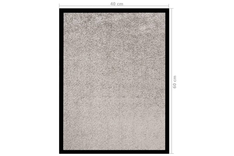 Dörrmatta grå 40x60 cm - Grå - Dörrmattor & entrémattor