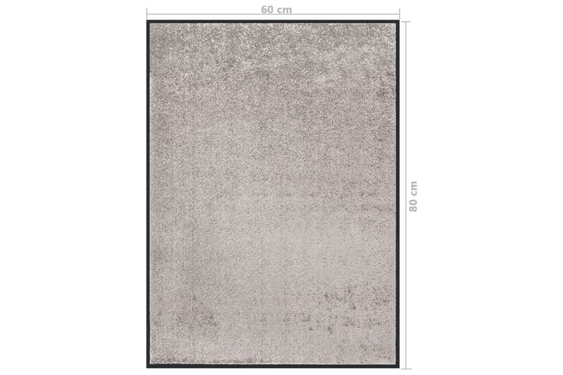 Dörrmatta grå 60x80 cm - Grå - Textilier & mattor - Mattor - Utomhusmattor - Dörrmattor & entrémattor