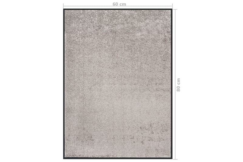 Dörrmatta grå 60x80 cm - Grå - Dörrmattor & entrémattor