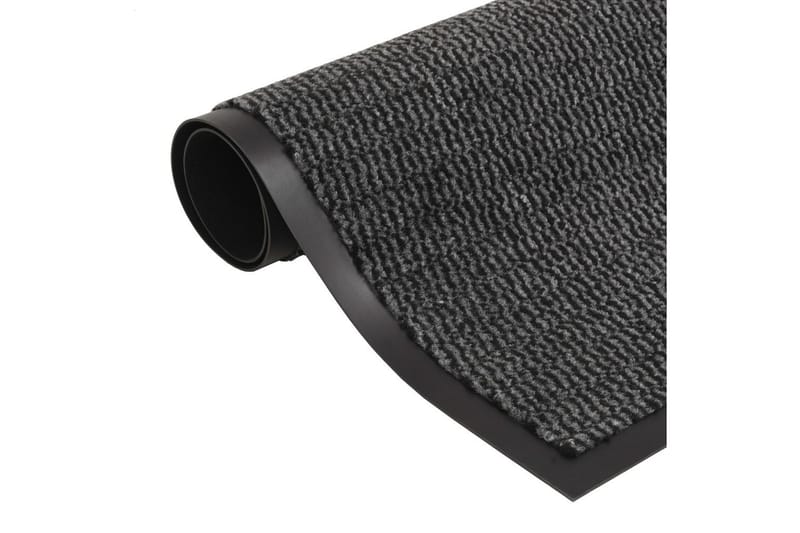 Dörrmatta rektangulär tuftad antracit 80x120 cm - Grå - Textilier & mattor - Mattor - Utomhusmattor - Dörrmattor & entrémattor