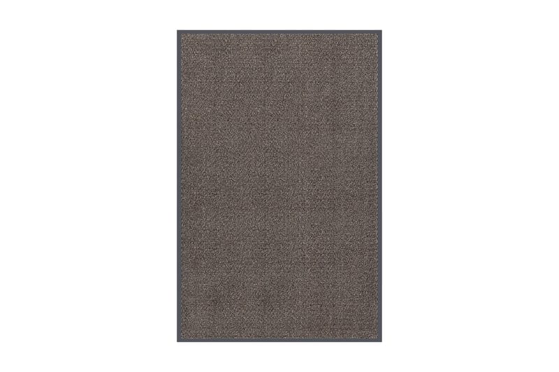 Dörrmatta tuftad 120x180 cm mörkbrun - Brun - Textilier & mattor - Mattor - Utomhusmattor - Dörrmattor & entrémattor