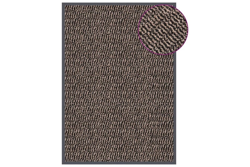 Dörrmatta tuftad 40x60 cm mörkbrun - Brun - Textilier & mattor - Mattor - Utomhusmattor - Dörrmattor & entrémattor