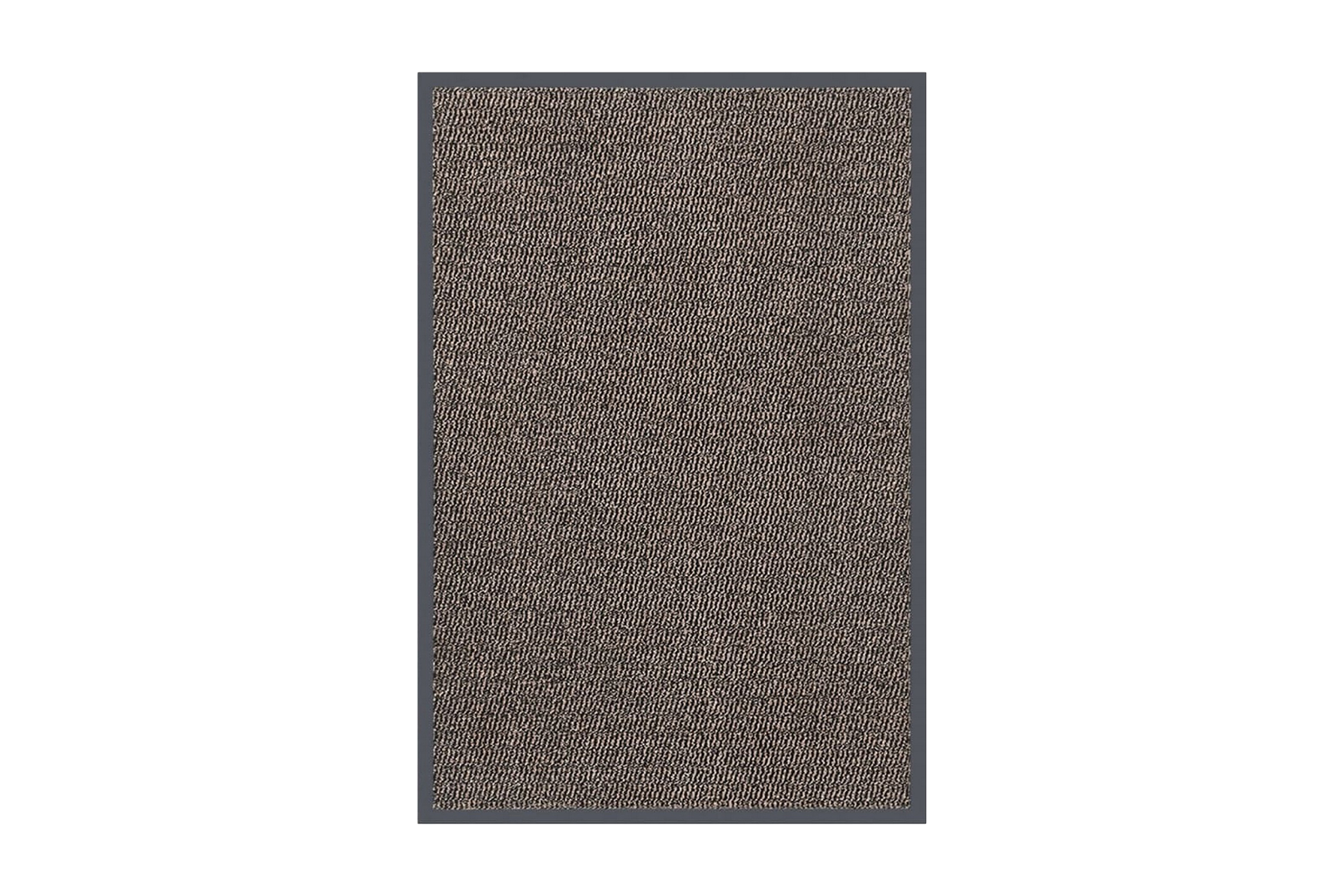 Dörrmatta tuftad 80×120 cm mörkbrun – Brun