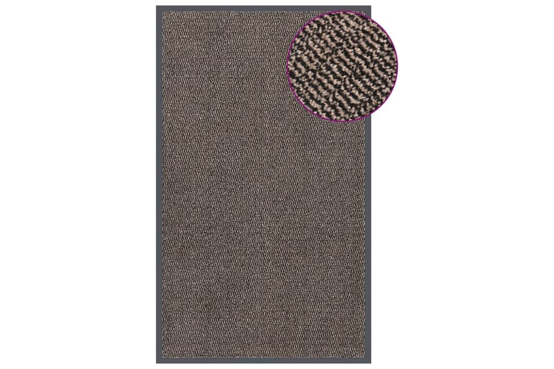 Dörrmatta tuftad 90x150 cm mörkbrun - Brun - Textilier & mattor - Mattor - Utomhusmattor - Dörrmattor & entrémattor