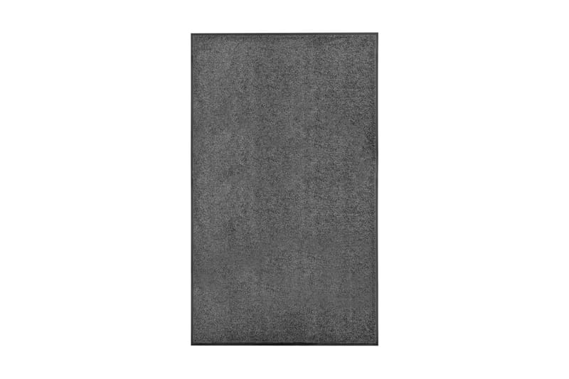 Dörrmatta tvättbar antracit 90x150 cm - Grå - Textilier & mattor - Mattor - Utomhusmattor - Dörrmattor & entrémattor