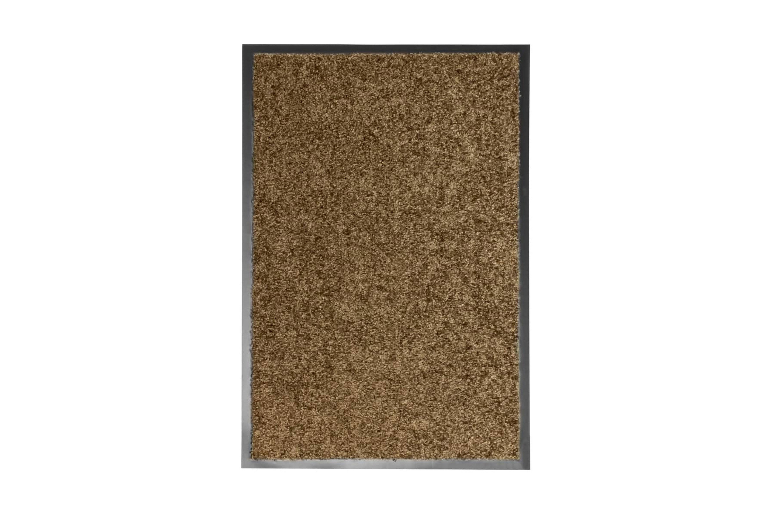 Be Basic Dörrmatta tvättbar brun 40×60 cm – Brun