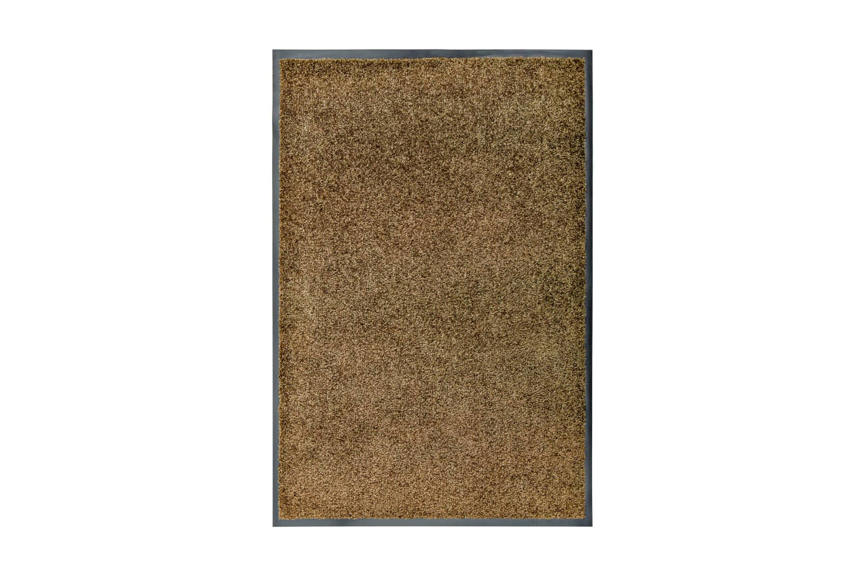 Be Basic Dörrmatta tvättbar brun 60×90 cm – Brun