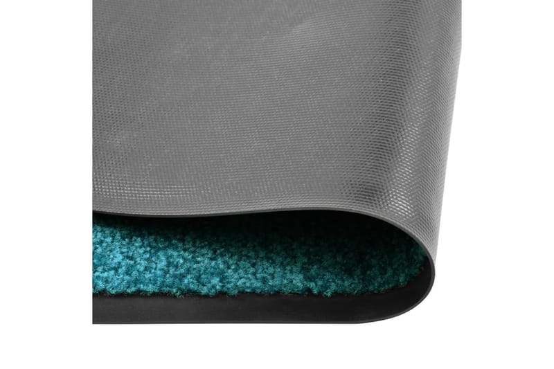 Dörrmatta tvättbar cyan 60x180 cm - Blå/Grön - Textilier & mattor - Mattor - Utomhusmattor - Dörrmattor & entrémattor