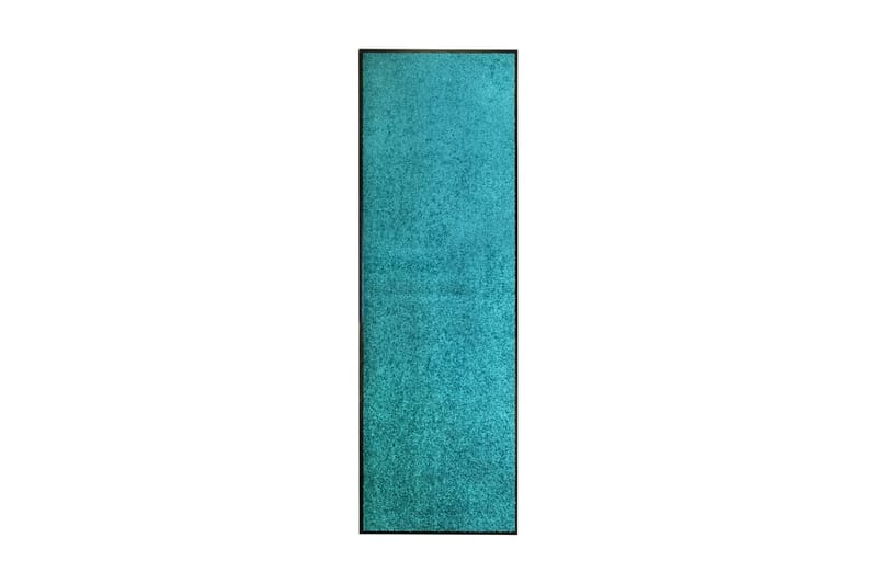 Dörrmatta tvättbar cyan 60x180 cm - Blå/Grön - Dörrmattor & entrémattor