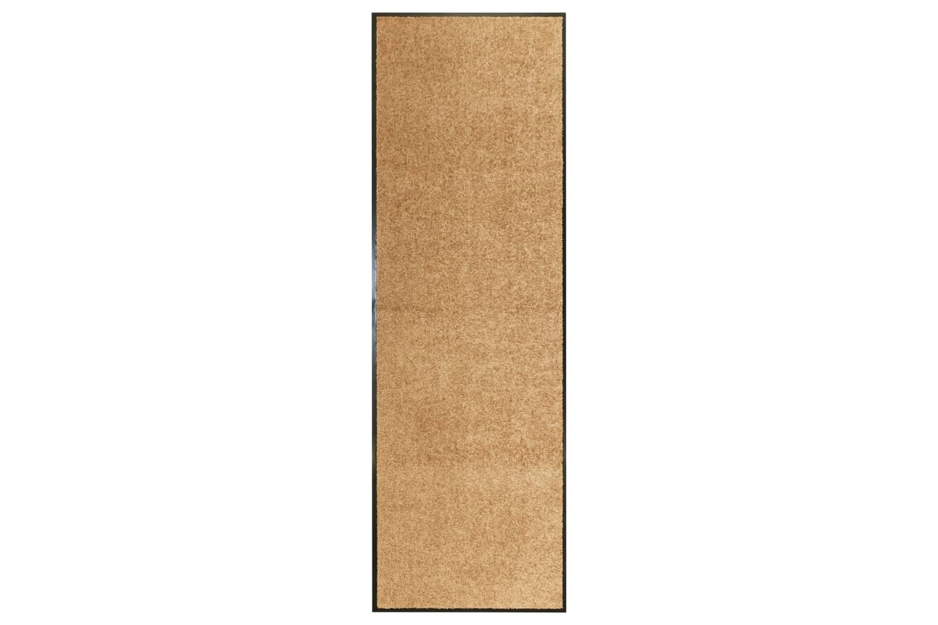Dörrmatta tvättbar gräddvit 60×180 cm – Vit