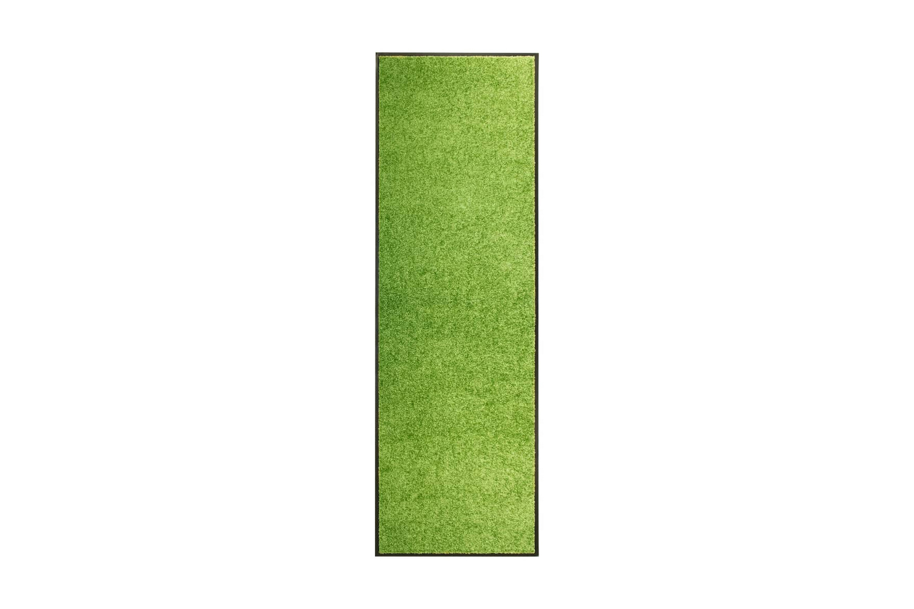 Dörrmatta tvättbar grön 60×180 cm – Grön