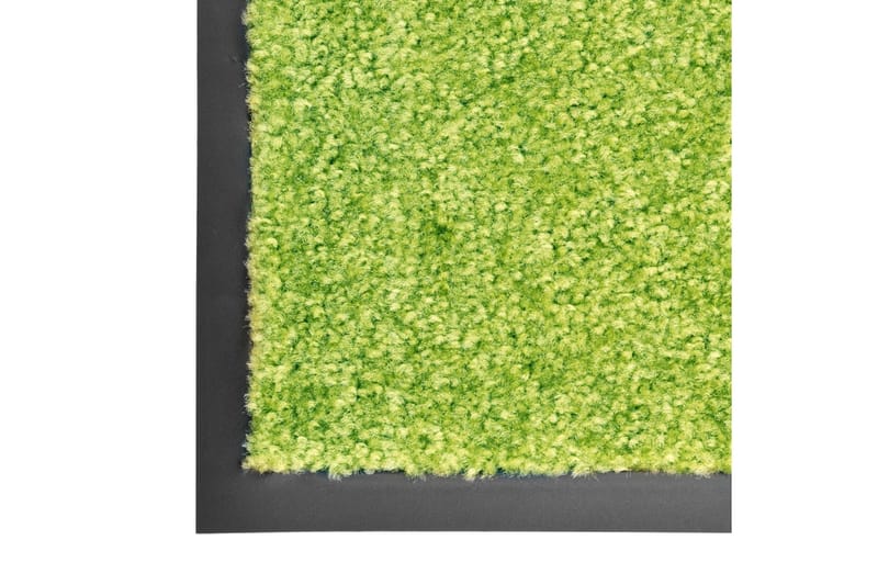 Dörrmatta tvättbar grön 60x90 cm - Grön - Textilier & mattor - Mattor - Utomhusmattor - Dörrmattor & entrémattor