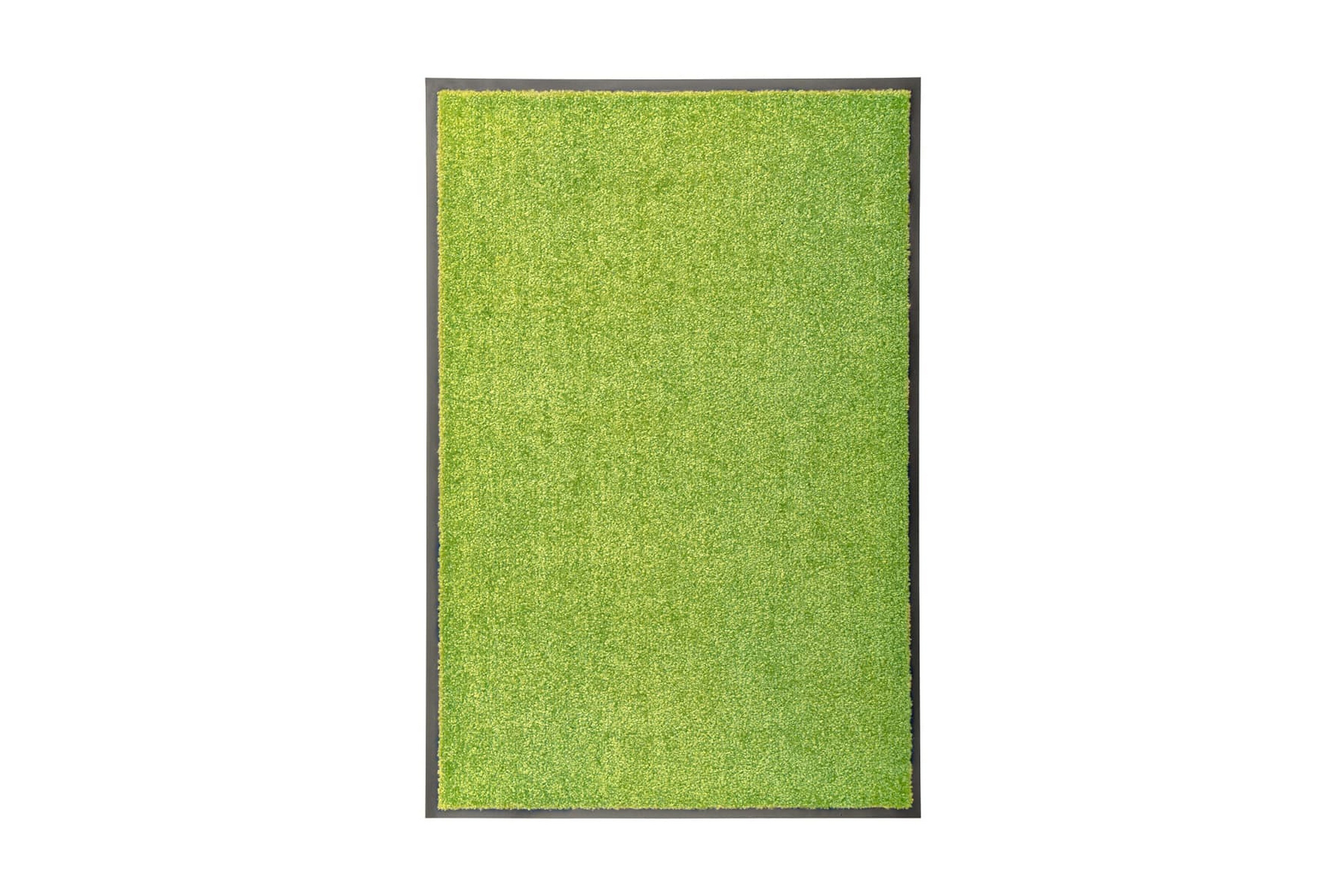 Be Basic Dörrmatta tvättbar grön 60×90 cm – Grön