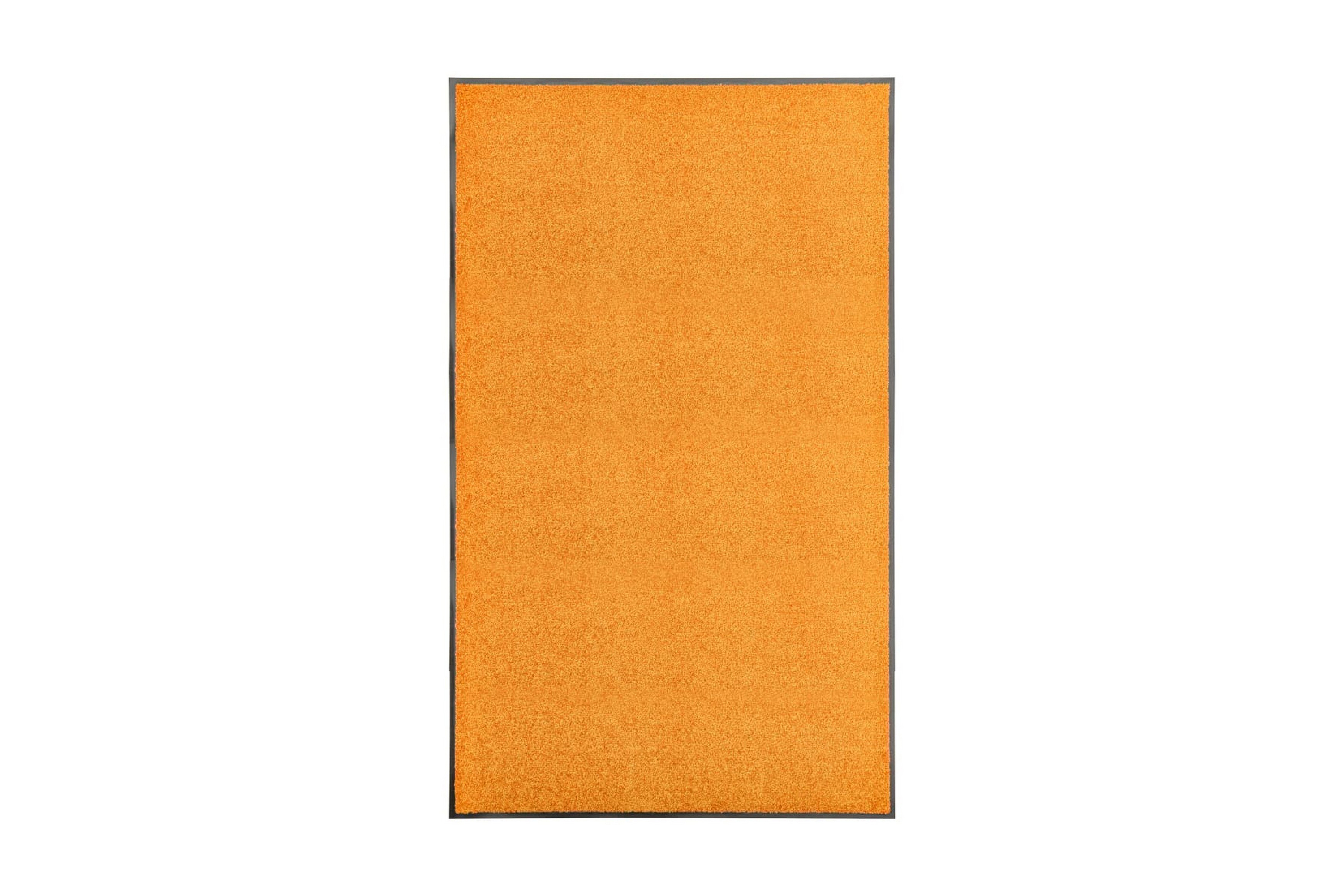 Dörrmatta tvättbar orange 90×150 cm – Orange