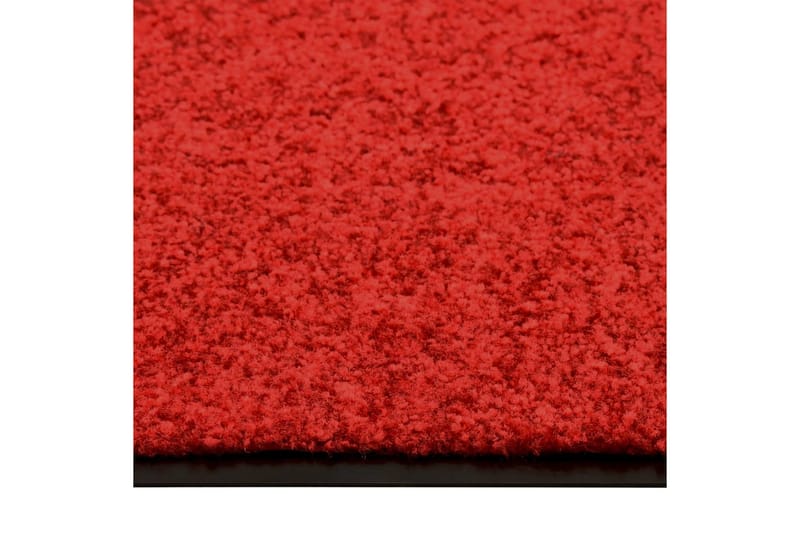 Dörrmatta tvättbar röd 120x180 cm - Röd - Dörrmattor & entrémattor