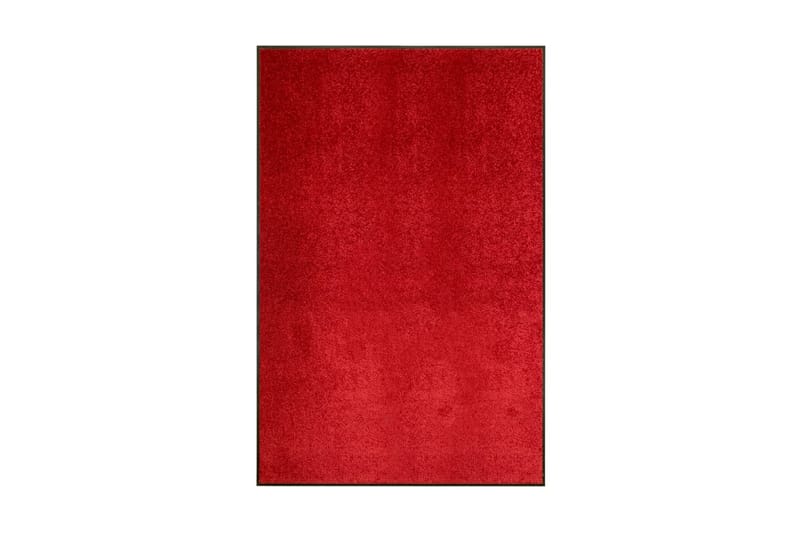 Dörrmatta tvättbar röd 120x180 cm - Röd - Dörrmattor & entrémattor
