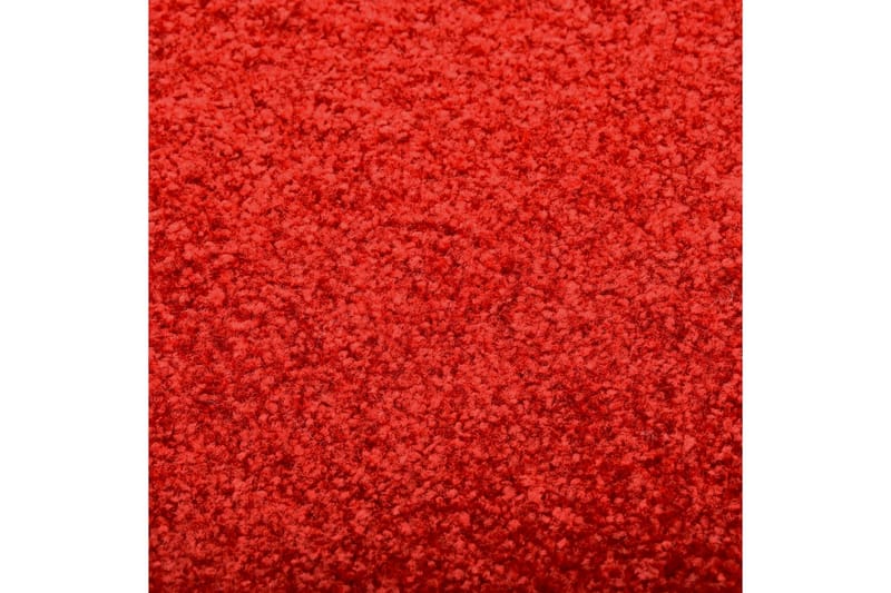 Dörrmatta tvättbar röd 90x150 cm - Röd - Dörrmattor & entrémattor