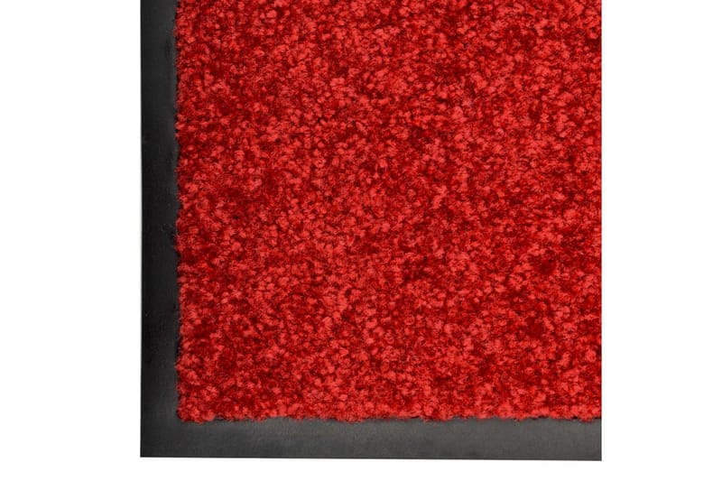 Dörrmatta tvättbar röd 90x150 cm - Röd - Dörrmattor & entrémattor