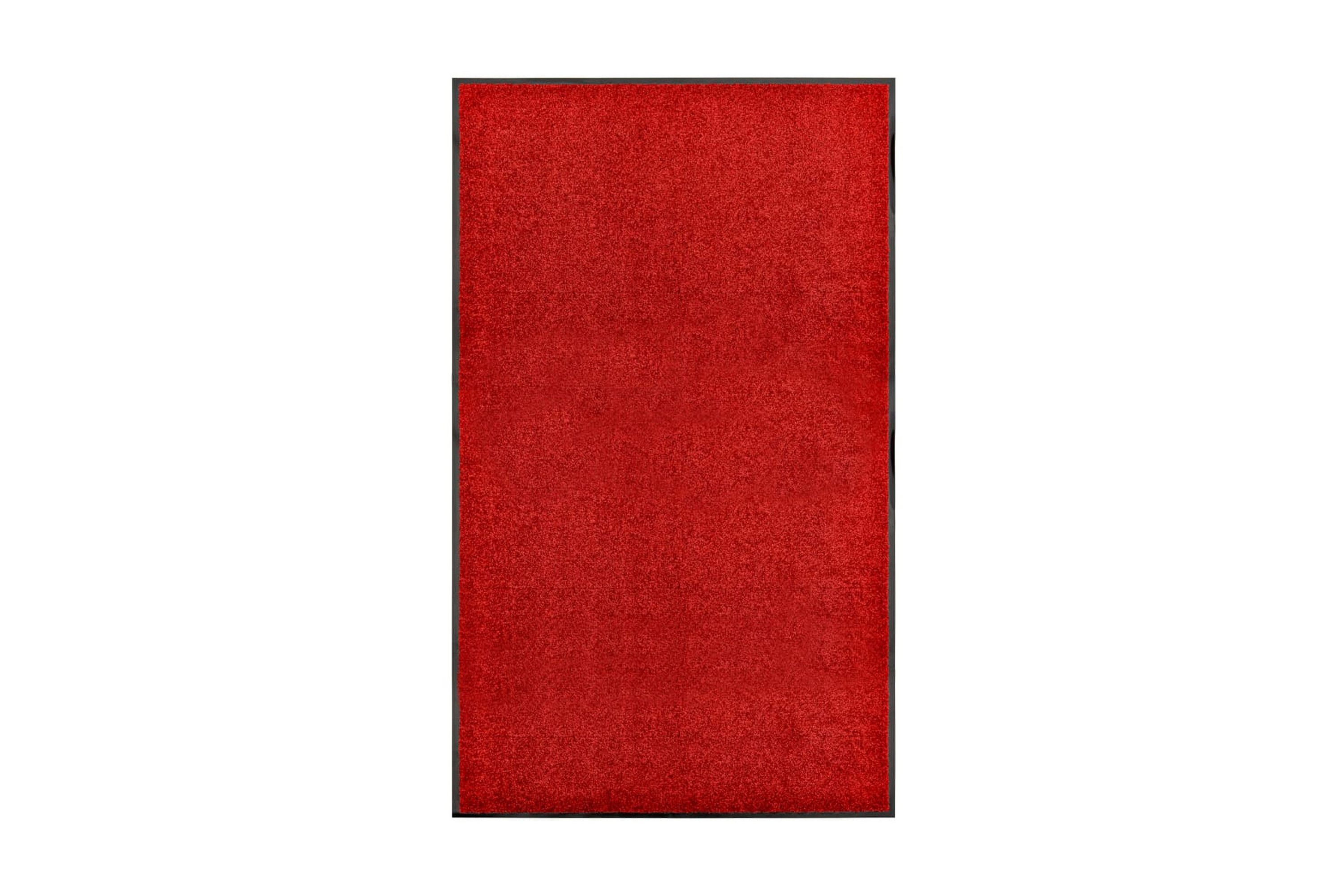 Be Basic Dörrmatta tvättbar röd 90×150 cm – Röd