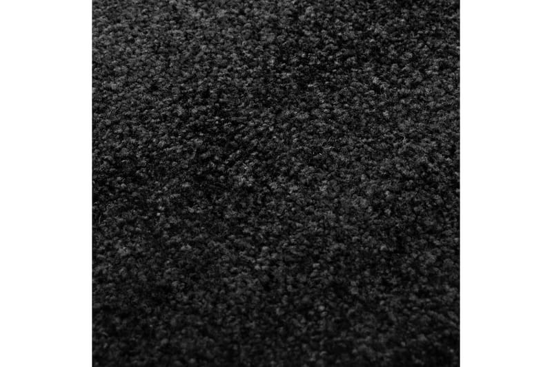 Dörrmatta tvättbar svart 120x180 cm - Svart - Dörrmattor & entrémattor