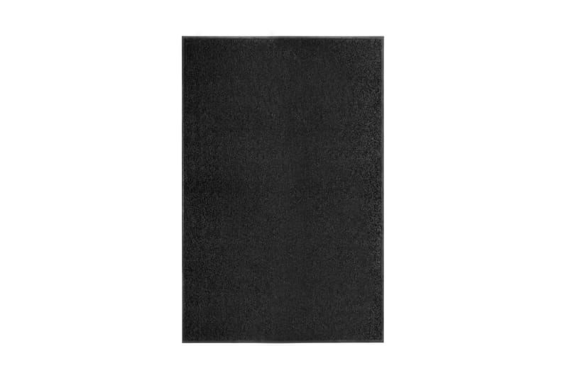 Dörrmatta tvättbar svart 120x180 cm - Svart - Textilier & mattor - Mattor - Utomhusmattor - Dörrmattor & entrémattor