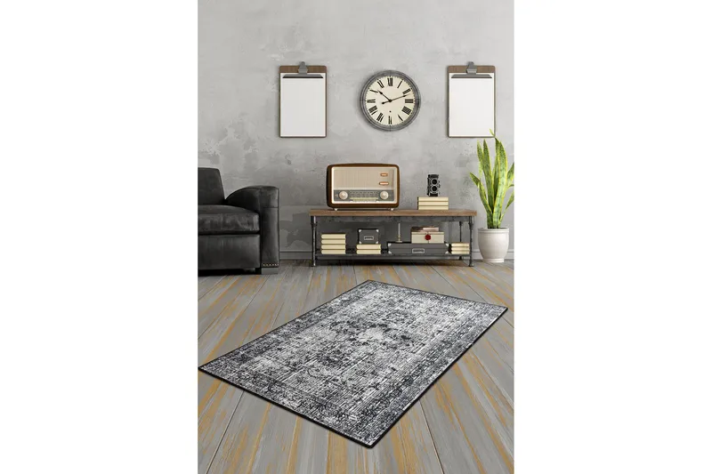 Hannabel Entrematta 80x200 cm - Svart/Sammet - Textilier & mattor - Mattor - Utomhusmattor - Dörrmattor & entrémattor