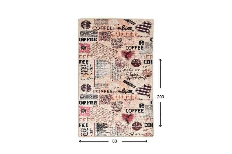 Kouhii Entrematta 80x200 cm - Flerfärgad/Sammet - Textilier & mattor - Mattor - Utomhusmattor - Dörrmattor & entrémattor