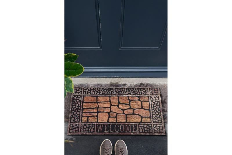 Lopolda Dörrmatta 45x70 cm - Flerfärgad - Textilier & mattor - Mattor - Utomhusmattor - Dörrmattor & entrémattor