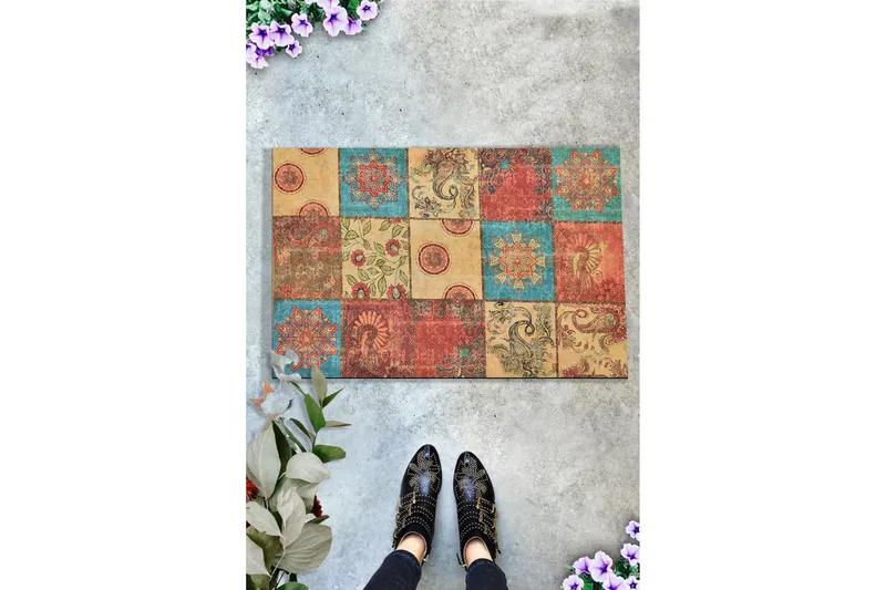 Meravella Dörrmatta 45x70 cm - Flerfärgad - Textilier & mattor - Mattor - Utomhusmattor - Dörrmattor & entrémattor