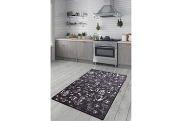 Mikino Entrematta 80x200 cm - Svart/Sammet - Textilier & mattor - Mattor - Utomhusmattor - Dörrmattor & entrémattor