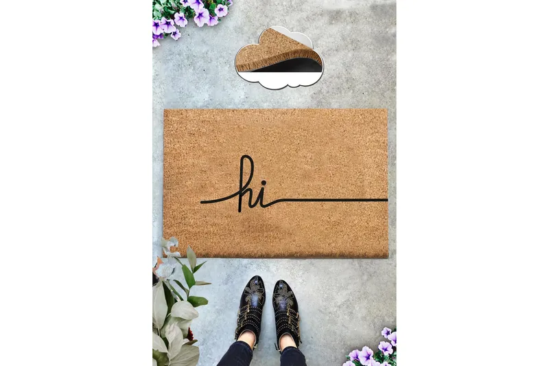 Nazrin Dörrmatta 40x60 cm Rektangulär, Flerfärgad