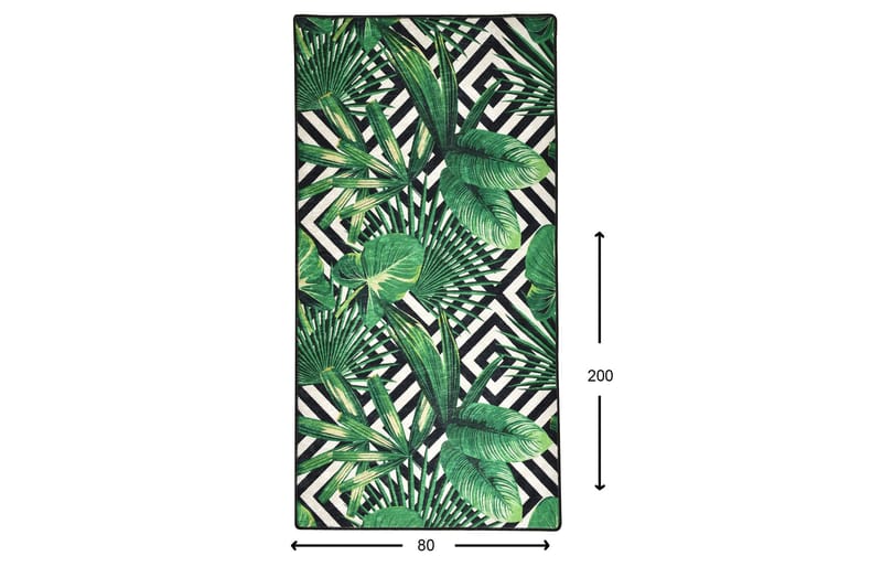 Serhat Entrematta 80x200 cm - Flerfärgad/Sammet - Textilier & mattor - Mattor - Utomhusmattor - Dörrmattor & entrémattor