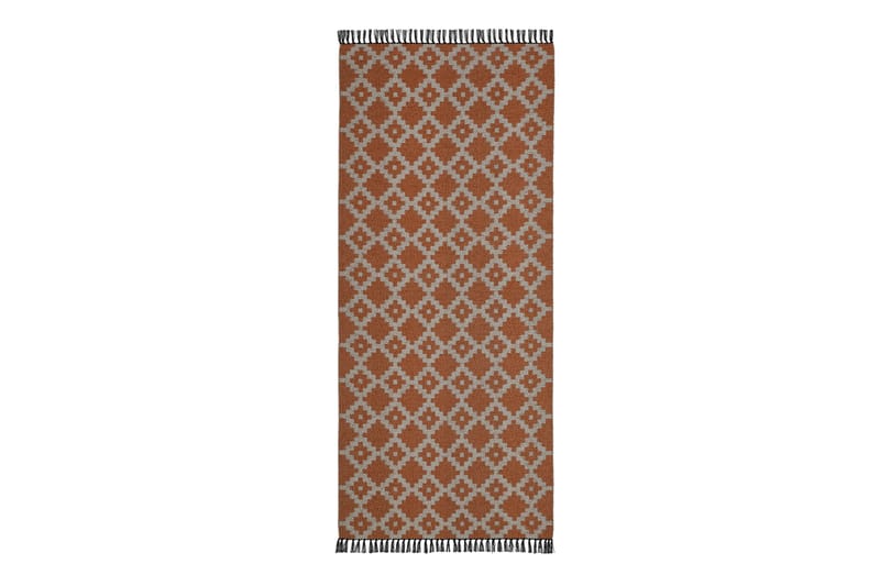 Leia Plastmatta 170x250 cm Rektangulär - Orange - Textilier & mattor - Mattor - Utomhusmattor - Plastmattor