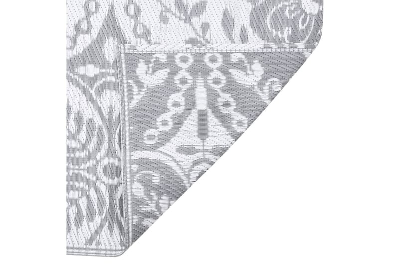 Utomhusmatta ljusgrå 80x250 cm PP - Grå - Textilier & mattor - Mattor - Utomhusmattor