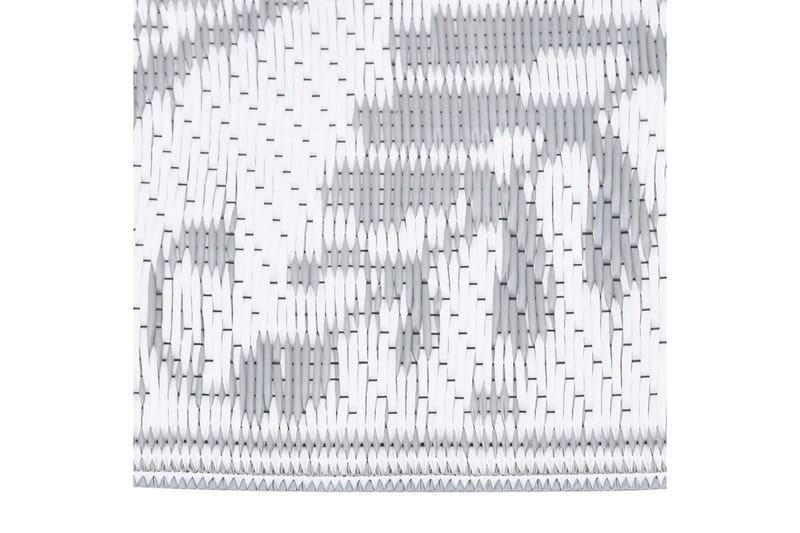 Utomhusmatta ljusgrå 80x250 cm PP - Grå - Textilier & mattor - Mattor - Utomhusmattor