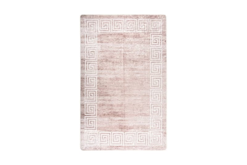 Matta tvättbar 160x230 cm beige halkfri - Beige - Textilier & mattor - Mattor - Utomhusmattor - Plastmattor