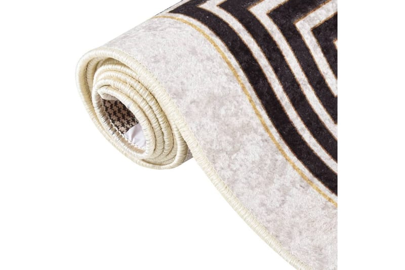 Matta tvättbar 80x150 cm ljusbeige halkfri - Beige - Textilier & mattor - Mattor - Utomhusmattor - Plastmattor
