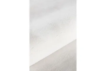 Nixie Plastmatta 200 cm Rund - Vit - Textilier & mattor - Mattor - Modern matta - Friezemattor