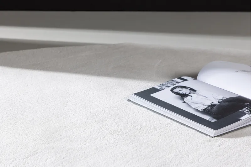 Nixie Plastmatta 200 cm Rund - Vit - Textilier & mattor - Mattor - Utomhusmattor - Plastmattor