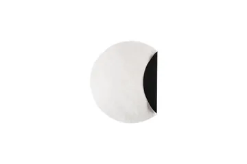 Nixie Plastmatta 200 cm Rund - Vit - Textilier & mattor - Mattor - Modern matta - Friezemattor