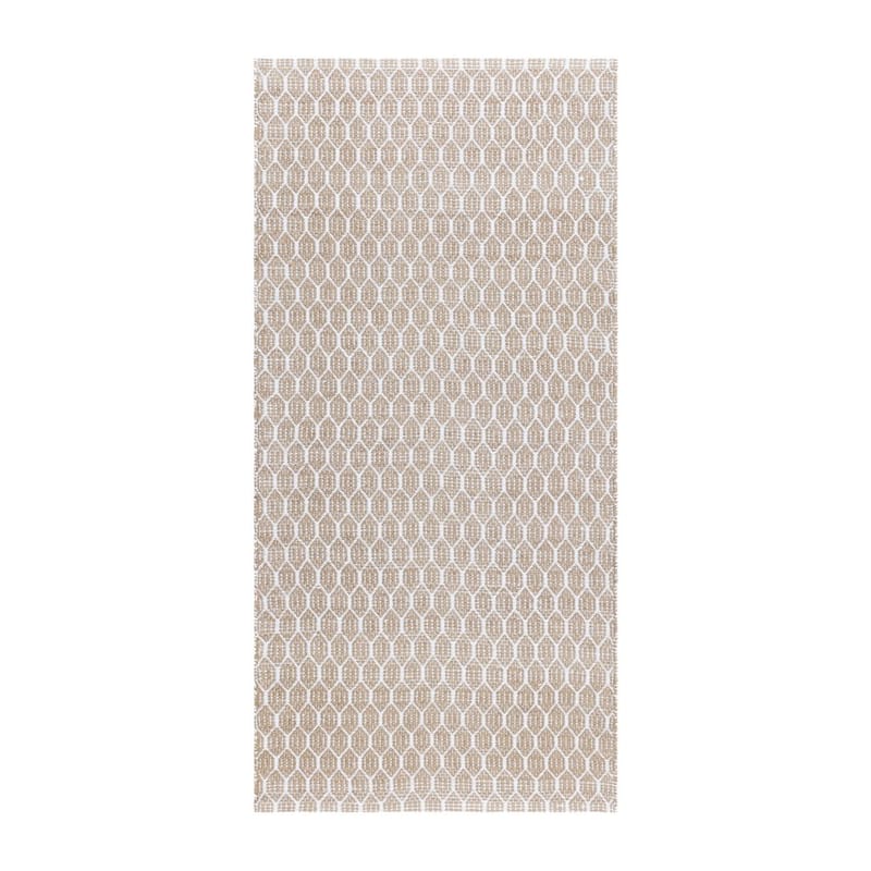 Plastmatta Hilma Link - 150x220 cm, Linne - Textilier & mattor - Mattor - Utomhusmattor - Plastmattor