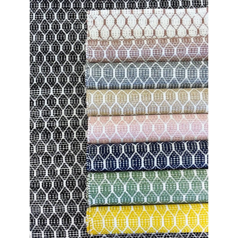 Plastmatta Hilma Link - 70x150 cm, Blå - Textilier & mattor - Mattor - Utomhusmattor - Plastmattor