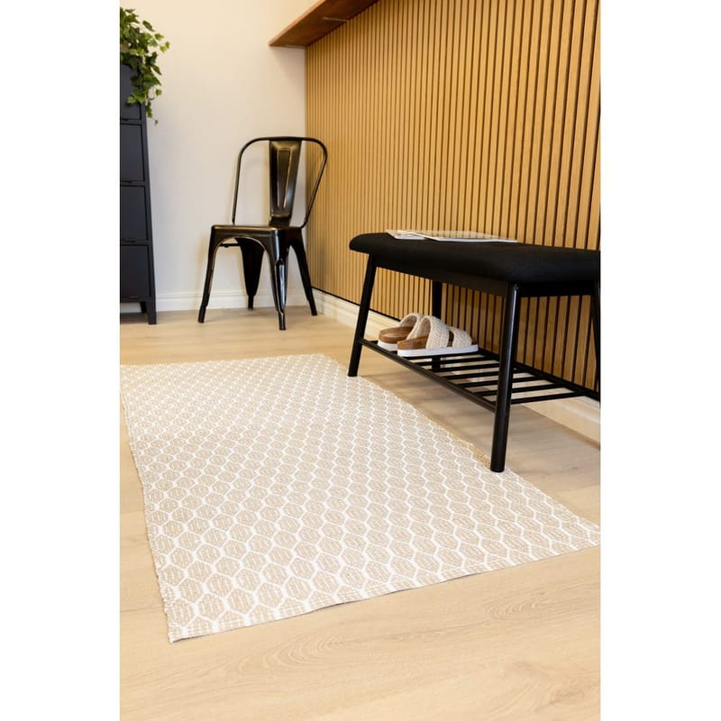 Plastmatta Hilma Link - 70x200 cm, Linne - Textilier & mattor - Mattor - Utomhusmattor - Plastmattor