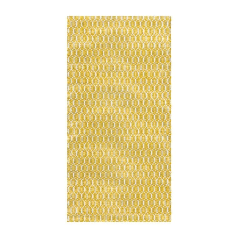 Plastmatta Hilma Link, 70x250 cm, Gul